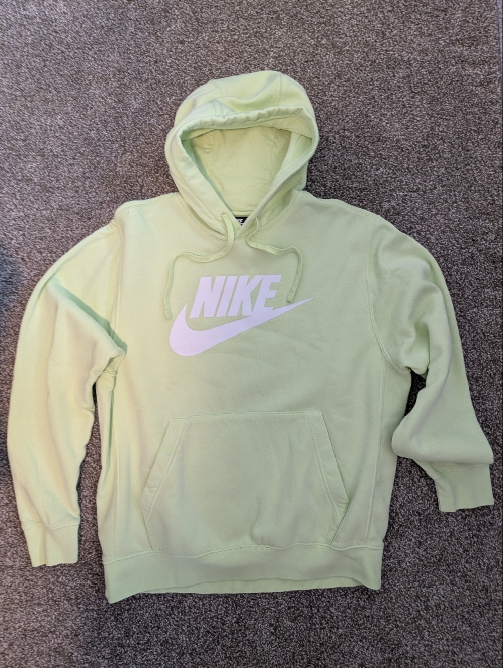 Nike Light Green Hoodie Sz. M
